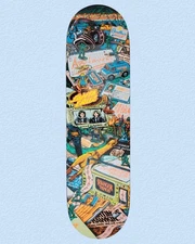 RARE Santa Cruz x Stranger Things Season 5 Limited 8.5 Skateboard Deck + Hanger