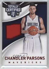 2014-15 Panini Totally Certified Jerseys Red 171/249 Chandler Parsons #15 4e8