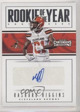 2016 Panini Contenders Rookie of the Year Rashard Higgins #29 Auto 0m0