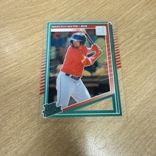2025 Panini Donruss Marcelo Mayer CLEARLY ACETATE Rated Prospect  Red Sox 🔥🔥