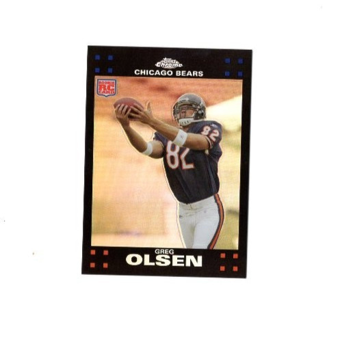 2007 Topps Chrome - REFRACTOR RC - GREG OLSEN ROOKIE #TC218