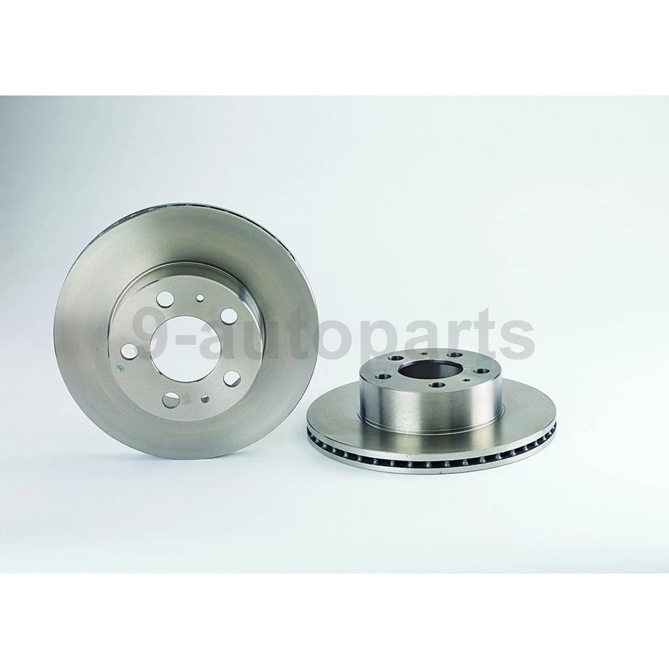Rotores de freno de disco delanteros traseros Brembo OE para 1990 1991 1992 1993 Volvo 240 Foto 4 de 4