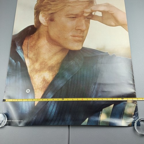 Robert Redford Poster Vintage 1974, 39 x 26 Inch. Printed in Sweden Rare - Picture 14 of 22