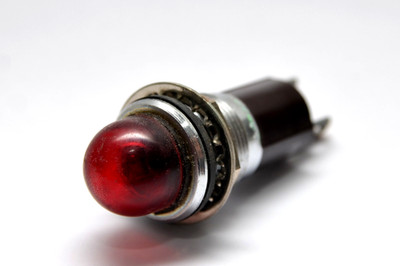 Vintage MIL spec Aircraft Cockpit Indicator Light by Dialco P/N 95-9463-0931-273
