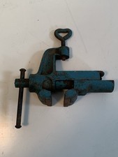 Morsa da banco vintage a morsetto girevole in ghisa 15x18cm (6x7in) 