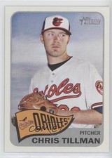 2014 Topps Heritage Chris Tillman #290 tw0