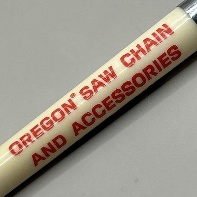 VTG Ballpoint Pen OREGON SAW CHAIN & ACCESSORIES Anderson Mfg. Co. Kearney NE