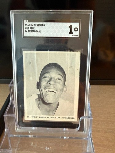 1961 RM De Mexico PELE #18 SGC 1 - 1 OF 1 - RARE!