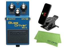 Boss Boss-BLUES DRIVER BD-2 KORG PitchClip 2 PC-2 Marks Original Cross Set