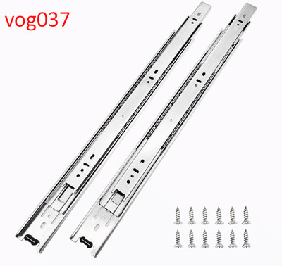10 Pairs 22'' 3Section Full Extension Ball Bearing Drawer Slides, 100lb Capacity