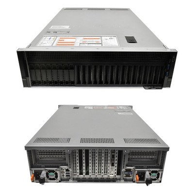 Dell PowerEdge R940 Server 4x Gold 6240L CPU no PC4 RAM 8xSFF 2,5'' no Backplane