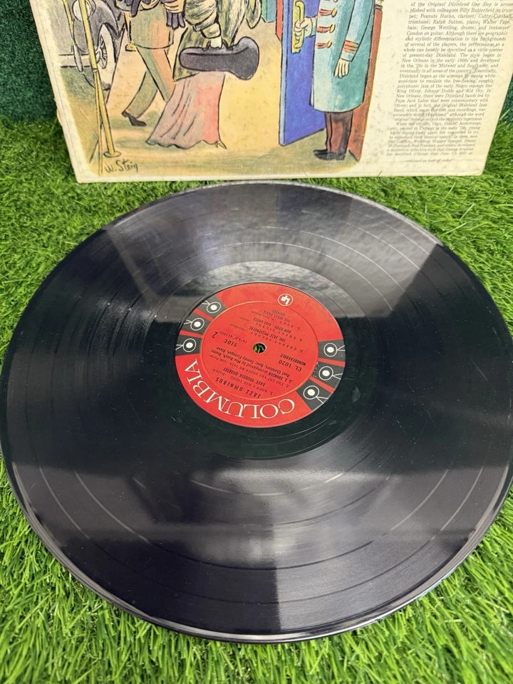 Brubeck Johnson Davis Jazz Omnibus LP Columbia 6 Eye Mono CL 1020 Steig art - Image 3 of 3