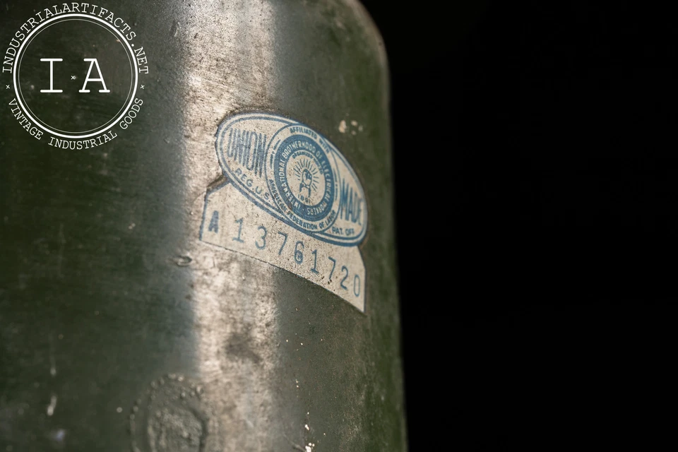 Vintage Westinghouse Industrial Enamel Light in Green - Image 4 of 4