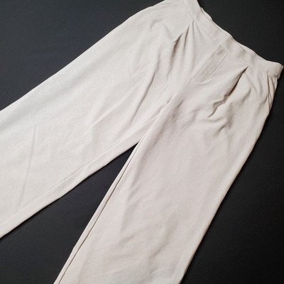 Vuori Women's Size M Elevation Trouser Pants Wide Leg Heather Beige VW4089
