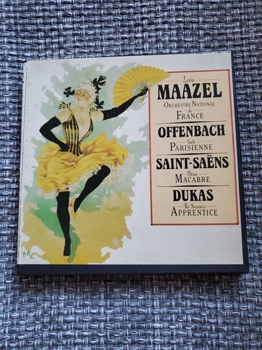 Reel to Reel France MASTERWORKS Maazel Offenbach Saint-Saens Dukas
