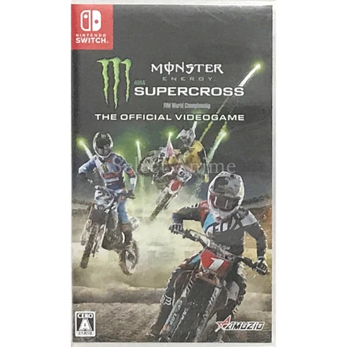 Monster Energy Supercross: The Official Vide... Switch NTSC-J CIB Digital Manual