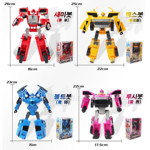 Miniforce TRANS FORCE GIANTRON Transforming 4-Integration Great Robot Megazord - Picture 6 of 29