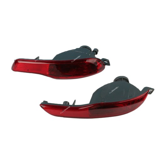 RH&LH Rear Bumper Brake Fog Light Reflector Lamp Cover For Jeep Cherokee 2014-18 - Picture 2 of 8
