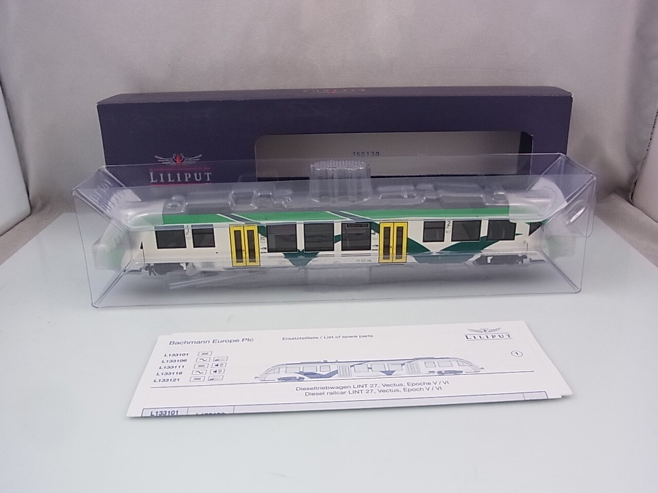 Liliput L133101 H0 Diesel Rail Car Lint 27 Vectus Epoch V-Vi Modelmaking