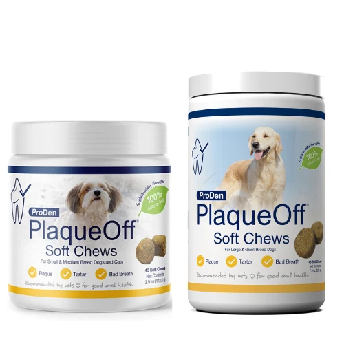 ProDen Dog PlaqueOff Soft Chews 45 Count eBay