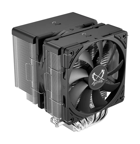 Scythe Fuma 3 CPU Air Cooler, Intel LGA1700, LGA1151, AMD AM5/Ryzen 120mm, Du...