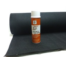 4ft x 15ft Black Speaker Box Carpet Spray Adhesive