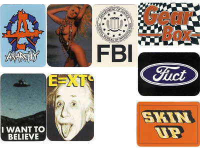 FUN Funartikel - Set 4 - Aufkleber Sticker   