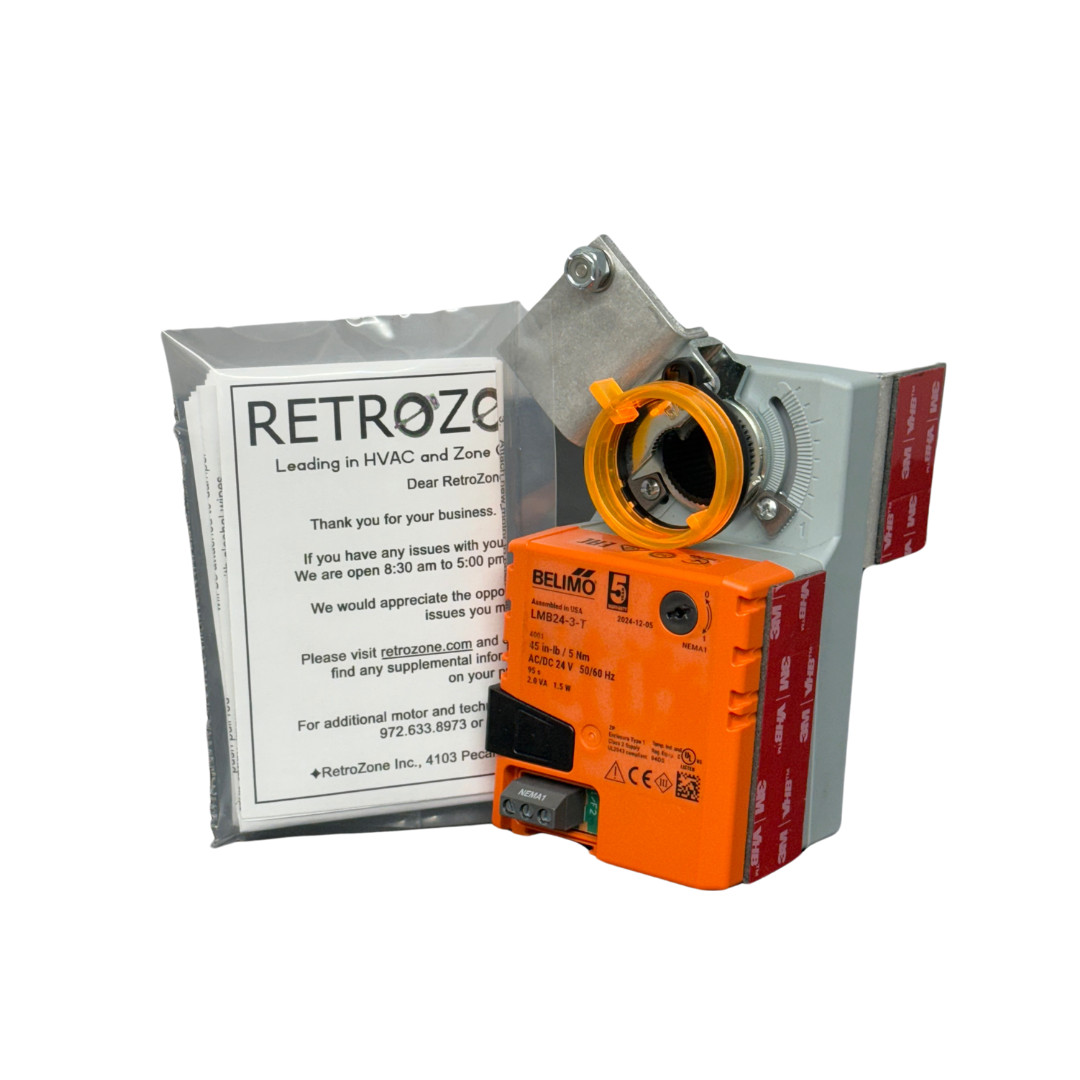Belimo Retrofit For Trol-A-Temp MSTN | EWC MAN Honeywell Damper Motor - Kit 3