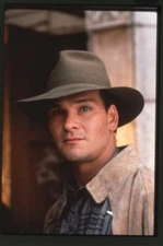 Patrick Swayze Next of Kin Cowboy Hat Original 35mm Transparency Stamped 1989