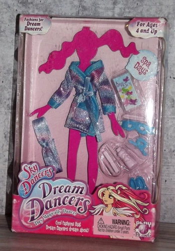Sky Dancers-Dream Dancers Outfit Set Spa Days NOS MIB B42