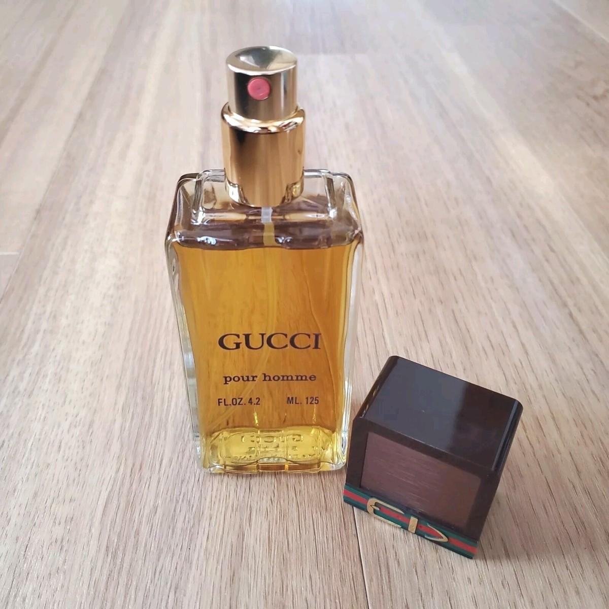 Gucci Pour Homme MEN Cologne Spray 125ml 4.2oz Vintage Gucci Pour Homme MEN Cologne Spray 125ml 4.2oz Vintage