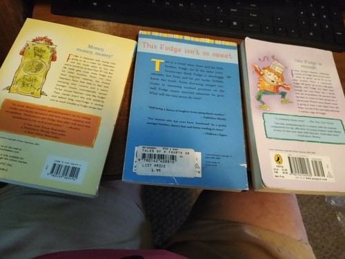 lot of 3 judy blume books, Superfudge, Doiuble Fudge, Tales of a Fourth grade VG - Picture 5 of 5