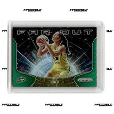 2021 Panini Prizm WNBA - Far Out Sue Bird #8 Green Prizm SP