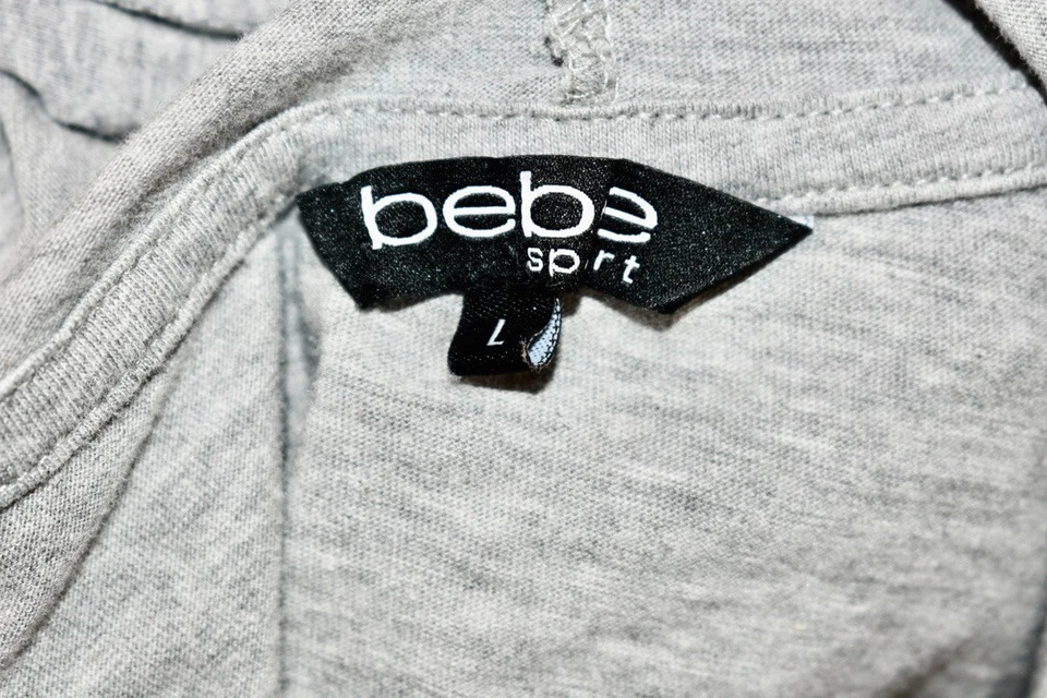 Sudaderas con capucha deportivas bebe gris mezcla algodón talla grande en oferta Foto 2 de 4