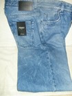 100% AUTHENTIC NEW MEN FENDI TURN UP FF STRAIGHT LEG BLUE DENIM JEANS/PANTS — photo 6