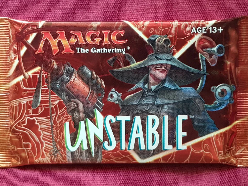 Magic The Gathering UNSTABLE New Sealed Booster Pack MTG - Image 2 of 4