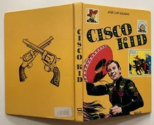 JOSè LUIS SALINAS CISCO KID SWORD BROTHERS 1973 CARDBOARD COMIC