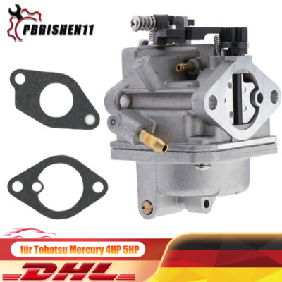 4 Takt Vergaser für Tohatsu Mercury 3.5HP 4HP 5HP 6HP Außenborder 3R1-03200-1-00