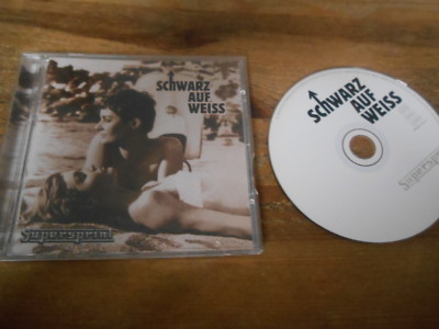 CD Indie Schwarz auf Weiss - Supersprint (12 Song) WESER LABEL INDIGO jc