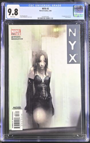 NYX #3 CGC 9.8 Stunning Book! 2004 1st Appearance of X-23 (Laura Kinney) - Picture 1 of 2