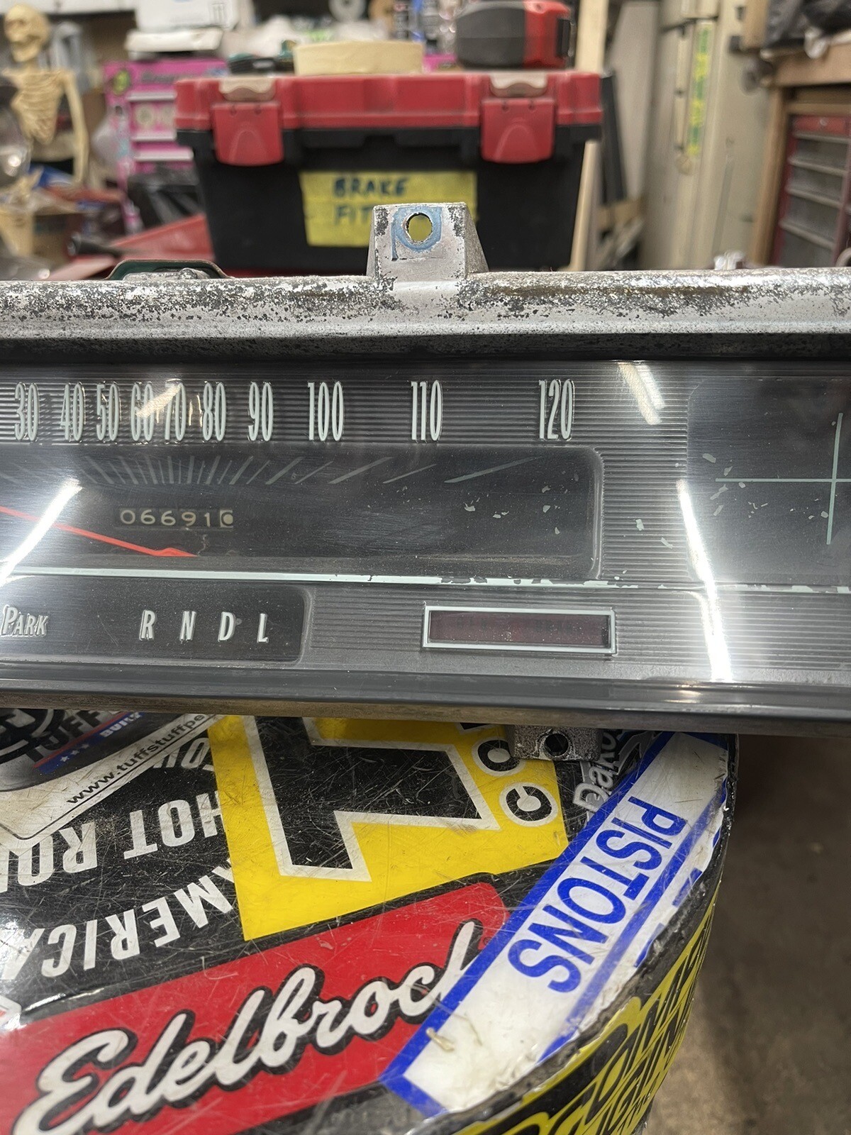 1966 1967 Chevelle ElCamino Gauge Cluster Dash Bezel Instrument