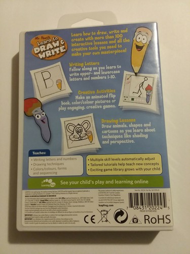 Leapster Learning Game- Mr. Pencil's Learn to Draw and Write - Picture 2 of 4
