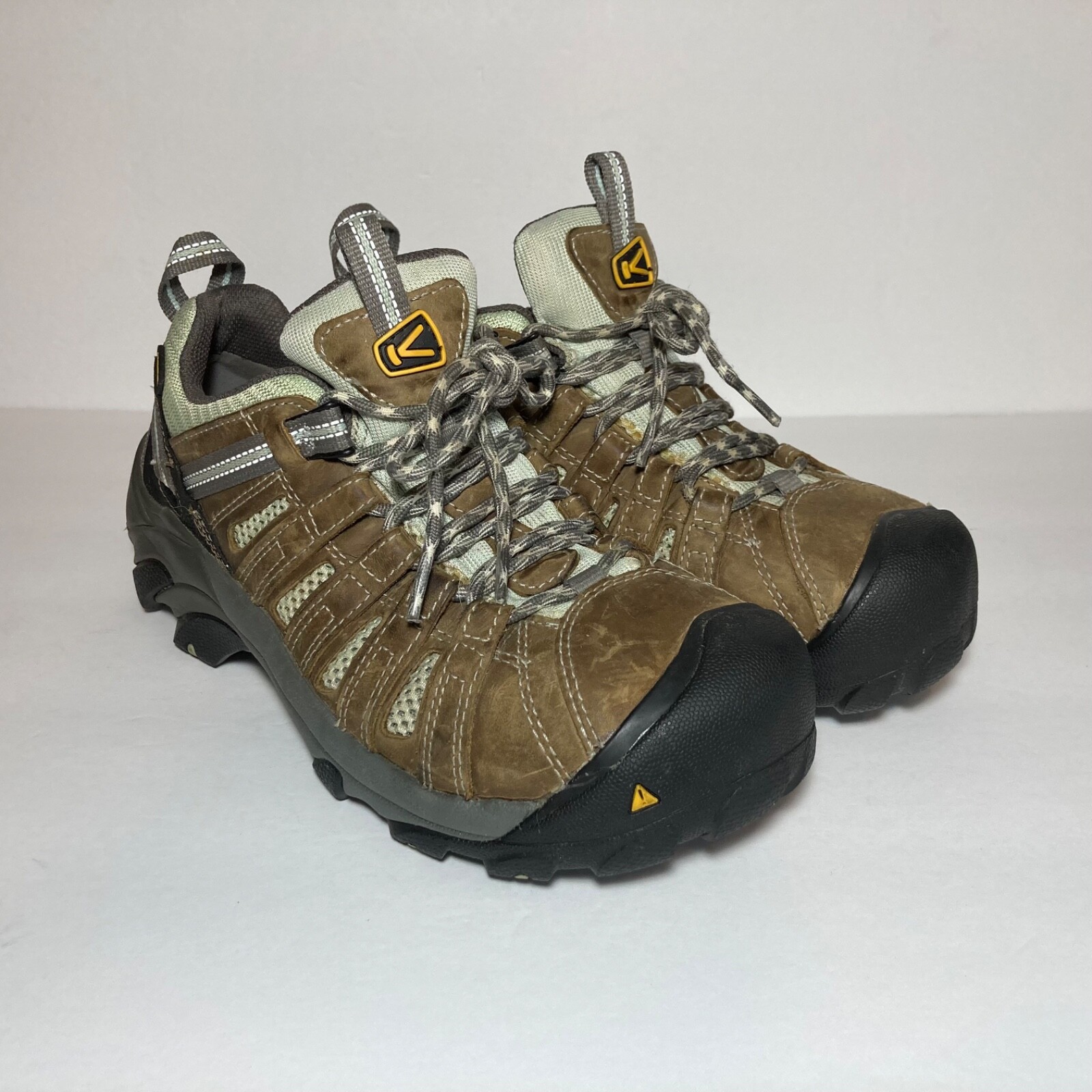 Scarpe da lavoro KEEN Utility ASTM F2413 11 punta acciaio donna taglia 8M marrone verde