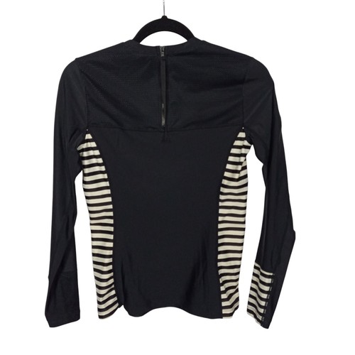 Top de mujer Lole talla M pulóver manga larga ropa deportiva yoga entrenamiento negro - Imagen 2 de 7