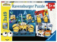 3 X 49 Teile Ravensburger Kinder Puzzle Minions Witzige Minions 05082