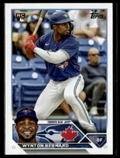 Wynton Bernard 2023 Topps Update Series RC Card #US293