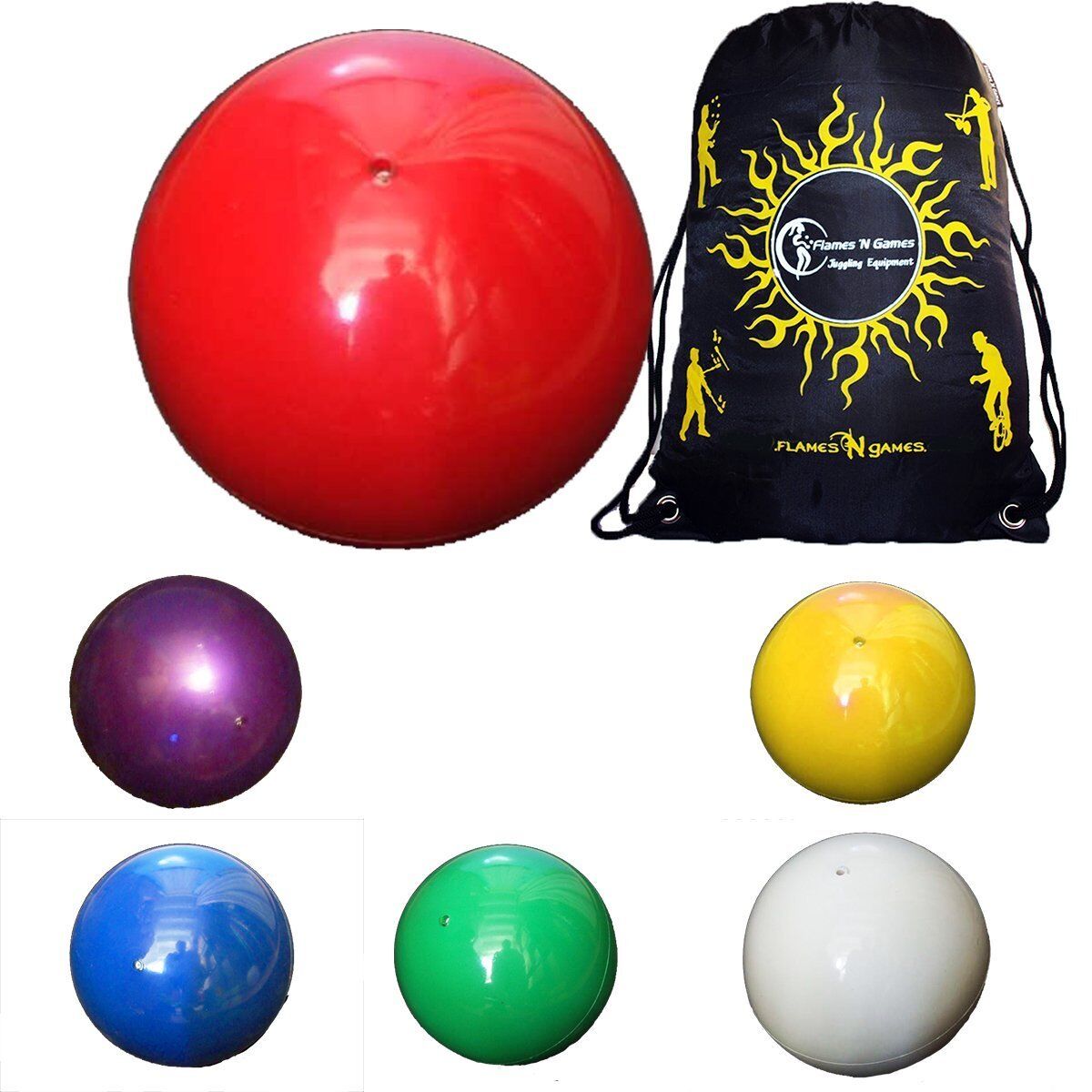Rhythmic Sports 35% OFF Gynmastic 420g SPINNING Balls Max 71% OFF Ball Bag LARGE + -