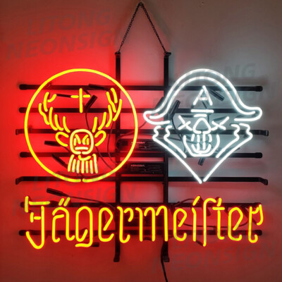 J-agermeisters Beer Neon Light Sign Beer Bar Pub Wall Decor 24x20 | eBay