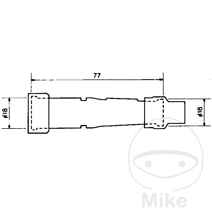 Zündkerzenstecker NGK passend für KTM SXC 400  Bj. 1998-1999 - Bild 2 von 2