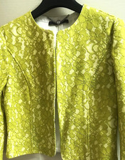 Laurel Germany Superb Designer Lace Jacket + Skirt Set 10 Uk